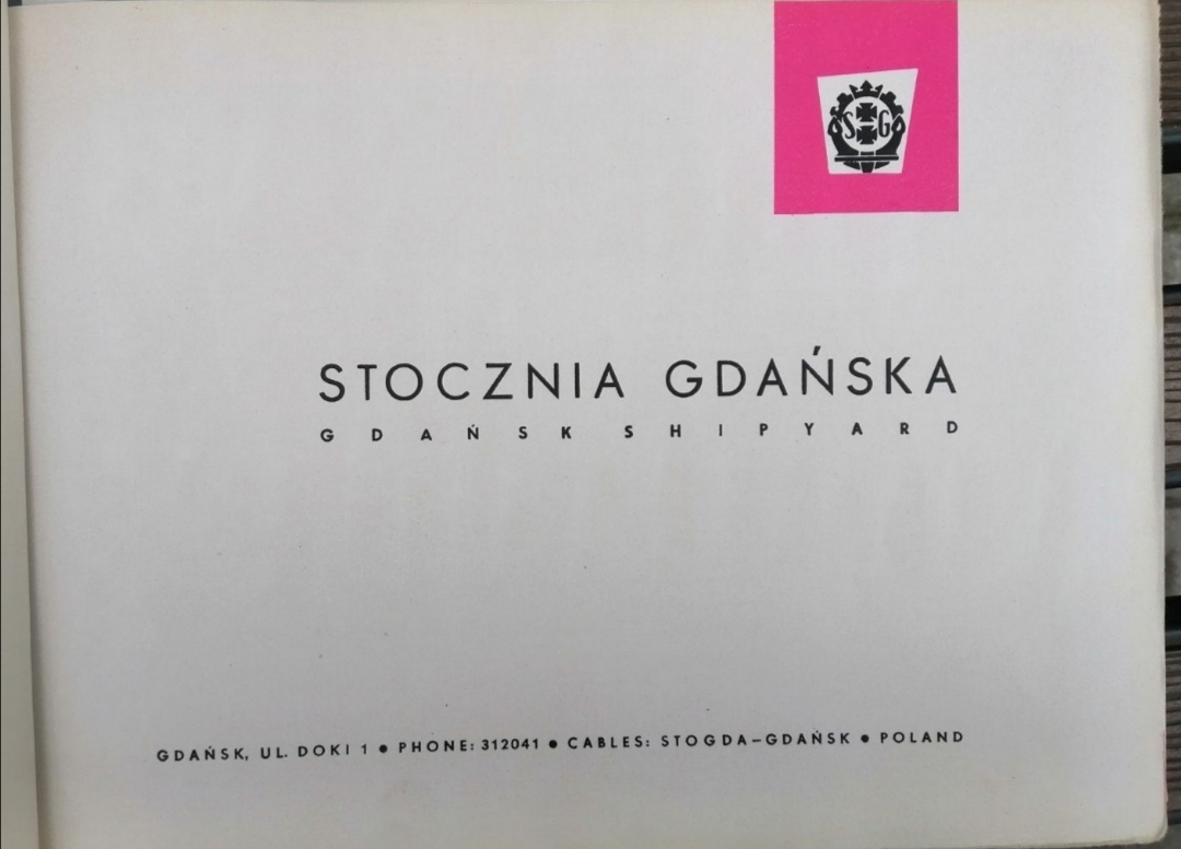Stocznia Gdańska – 1949 – 1964 – eksportowy katalog produkowanych statków