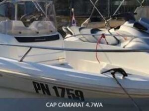 Łódź motorowa Jeanneau Cap Camarat 4.7 WA – sprzedana