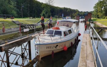 Jacht Weekend 820 na Pętli Żuławskiej