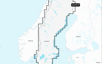 Mapa Navionics+ Regular NAEU067R (Szwecja, jeziora i rzeki)