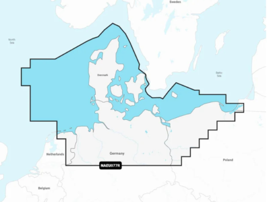 Mapa Navionics + Regular(NAEU077R)Dania, Niemcy, Polska