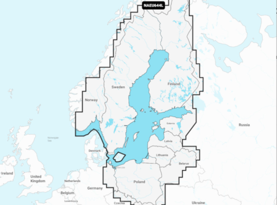 Mapa Navionics+ NAEU644L Bałtyk, Finlandia, Szwecja,Norwegia